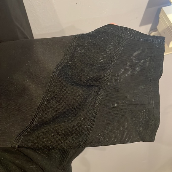 Cropped mesh leggings - Picture 2 of 4